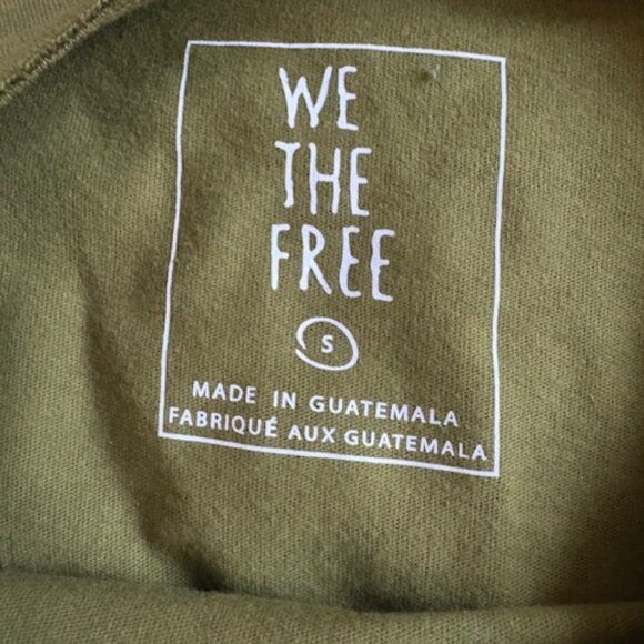 Free People We The Free The Perfect Tee / Peat Moss NWOT - (S) - Picture 5 of 6